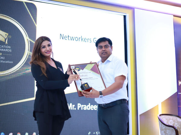 Award by Raveena Tondon